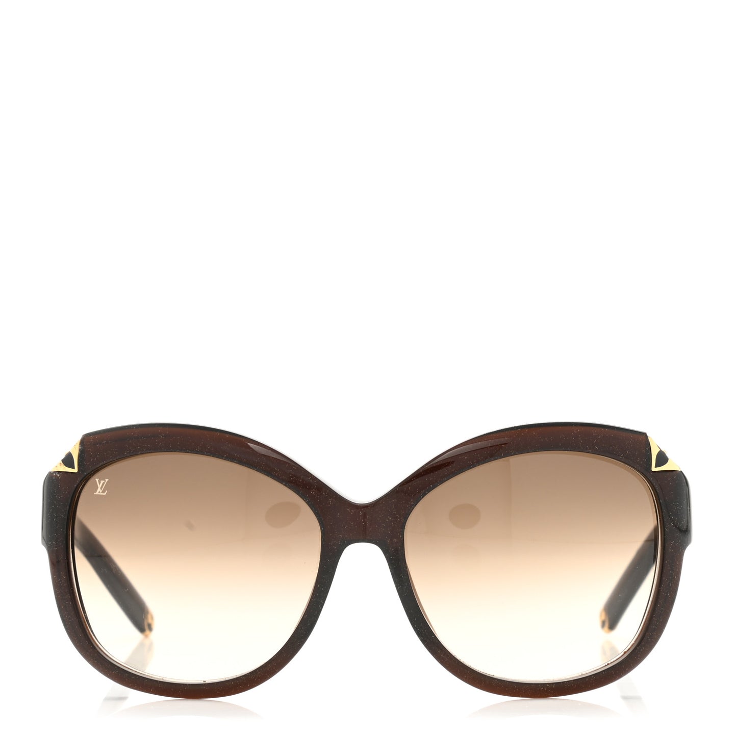 Acetate Hortensia Cat Eye Sunglasses Z0486W Brown Glitter