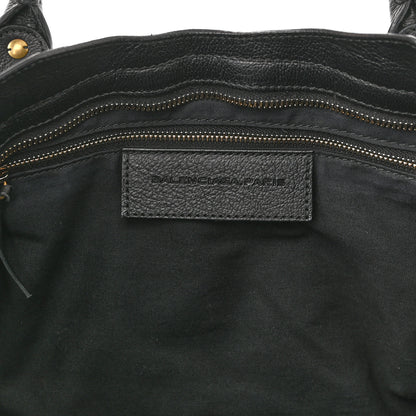 Balenciaga Agneau Classic Silver Hardware City Black 6 of 10