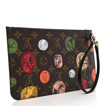 Louis Vuitton X FORNASETTI Monogram Cameo Neverfull MM GM Pochette 3 of 6