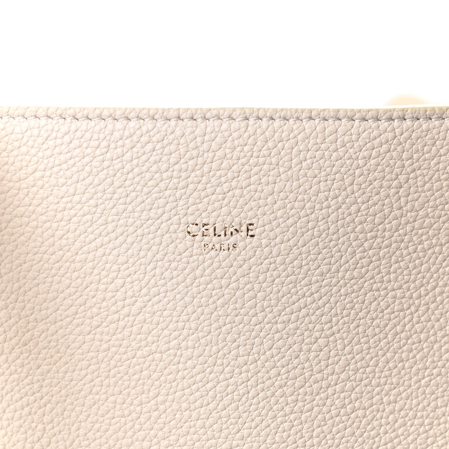 Soft Grained Calfskin Small Belt Cabas Phantom Vanilla