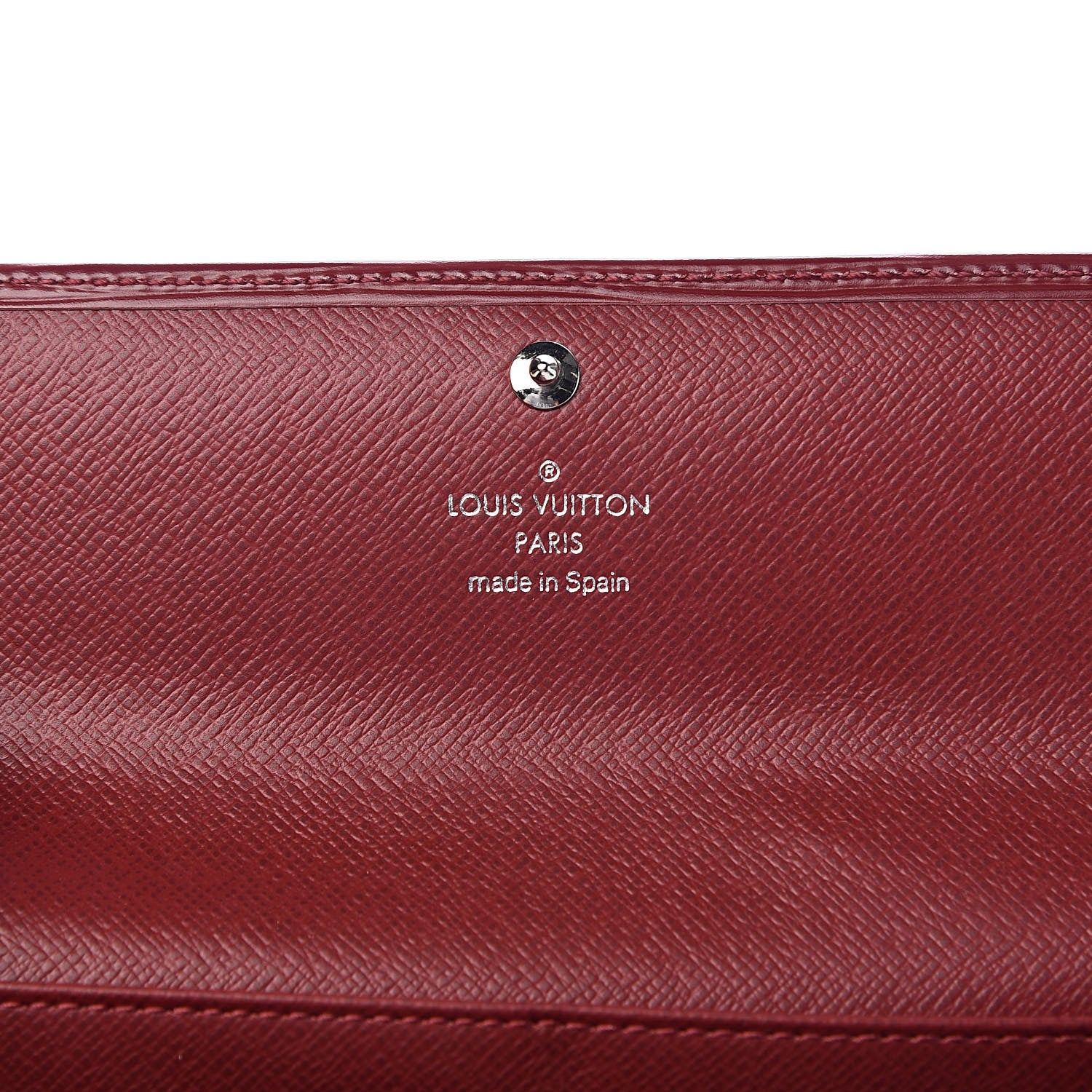 Louis Vuitton Epi Sarah Wallet Rubis 6 of 7