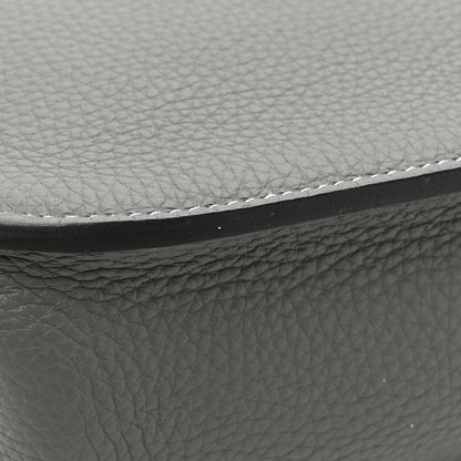 Hermes Taurillon Clemence Halzan 31 GM Gris Meyer 9 of 10