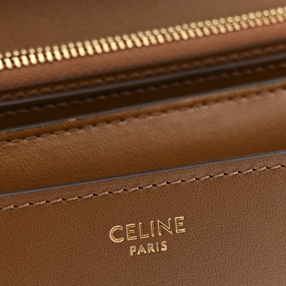 Celine Box Calfskin Medium Classic Box Flap Bag Camel 6 of 10