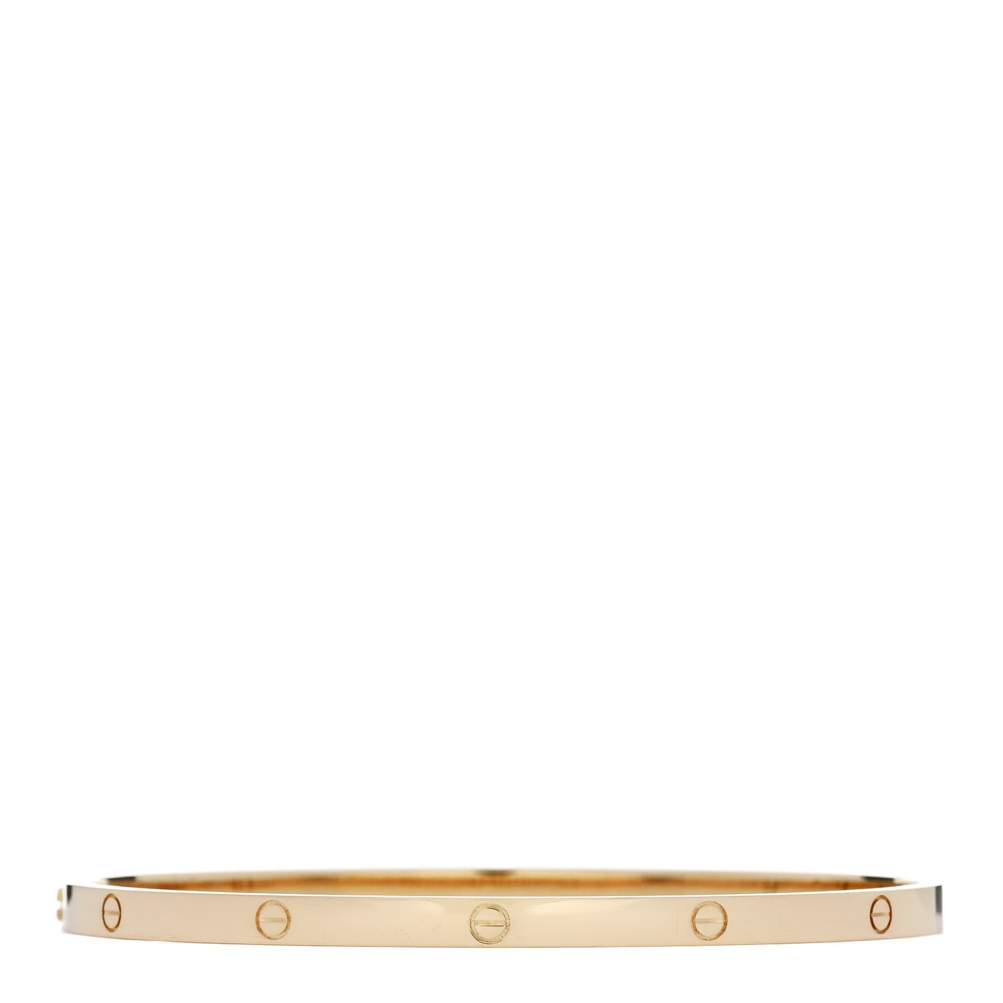 18K Yellow Gold Small LOVE Bracelet 19