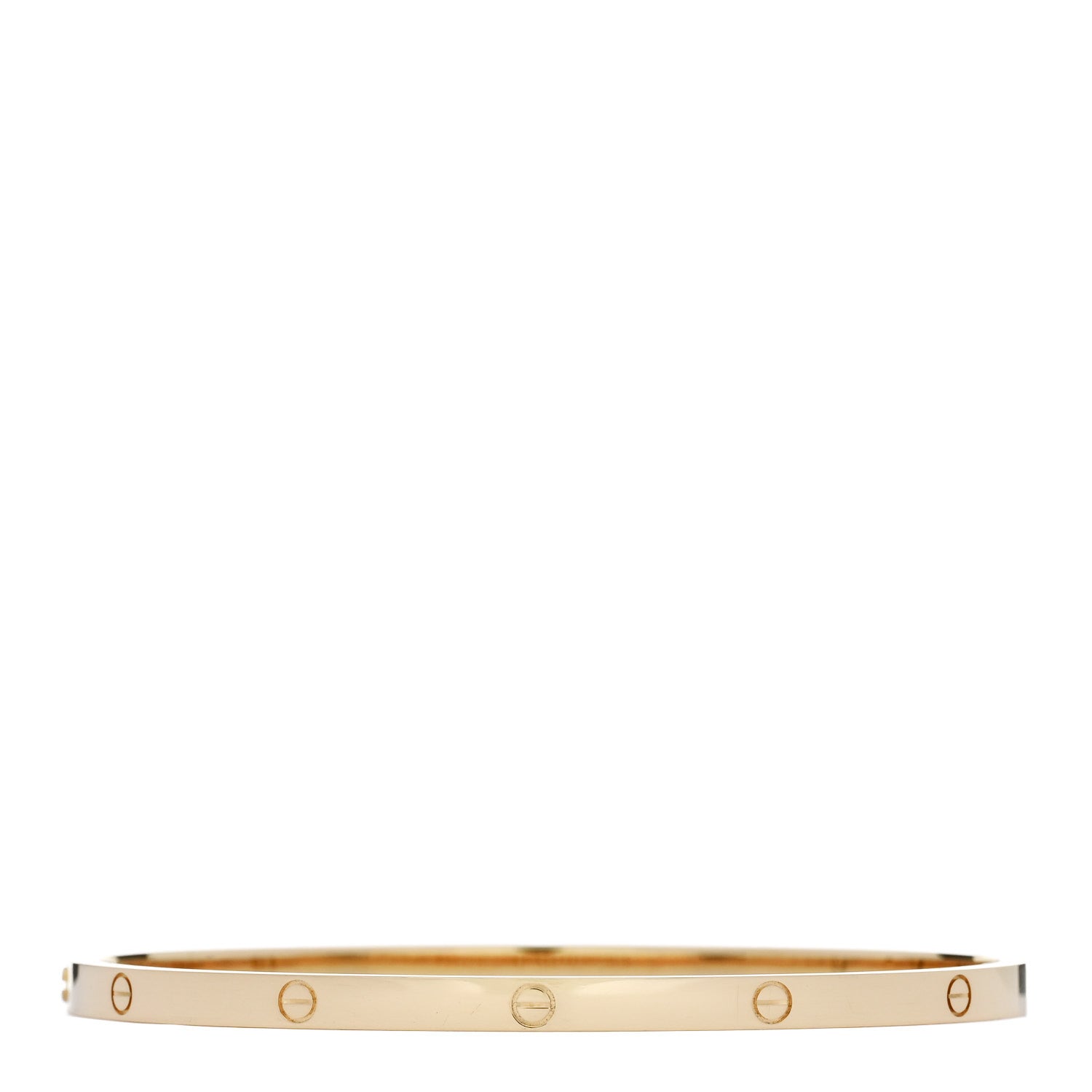 Cartier 18K Yellow Gold Small LOVE Bracelet 19 2 of 6