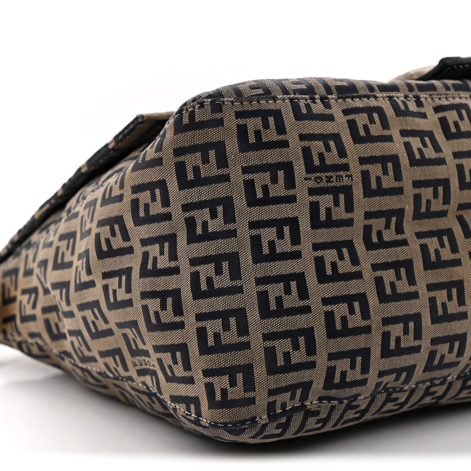 Fendi Zucchino Mama Baguette Navy 8 of 12