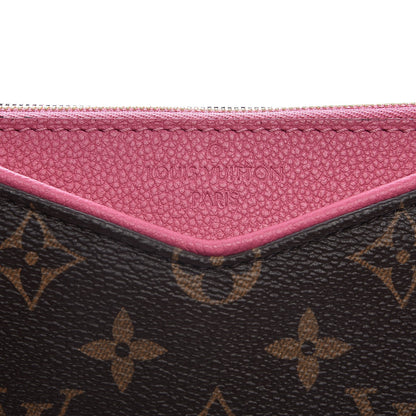 Louis Vuitton Monogram Pallas Clutch Rose Fizzy 9 of 10