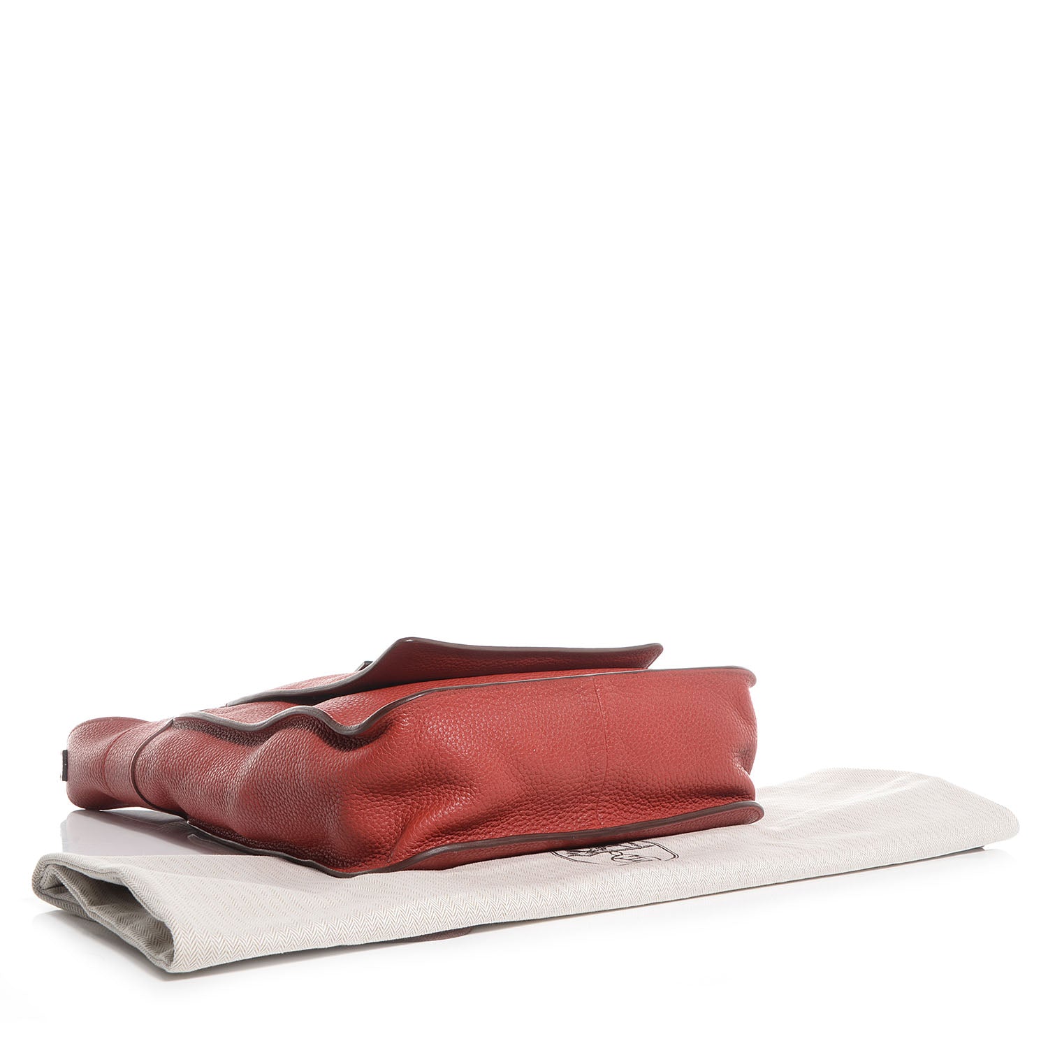 Hermes Taurillon Clemence Marwari PM Rouge Venetian 5 of 11