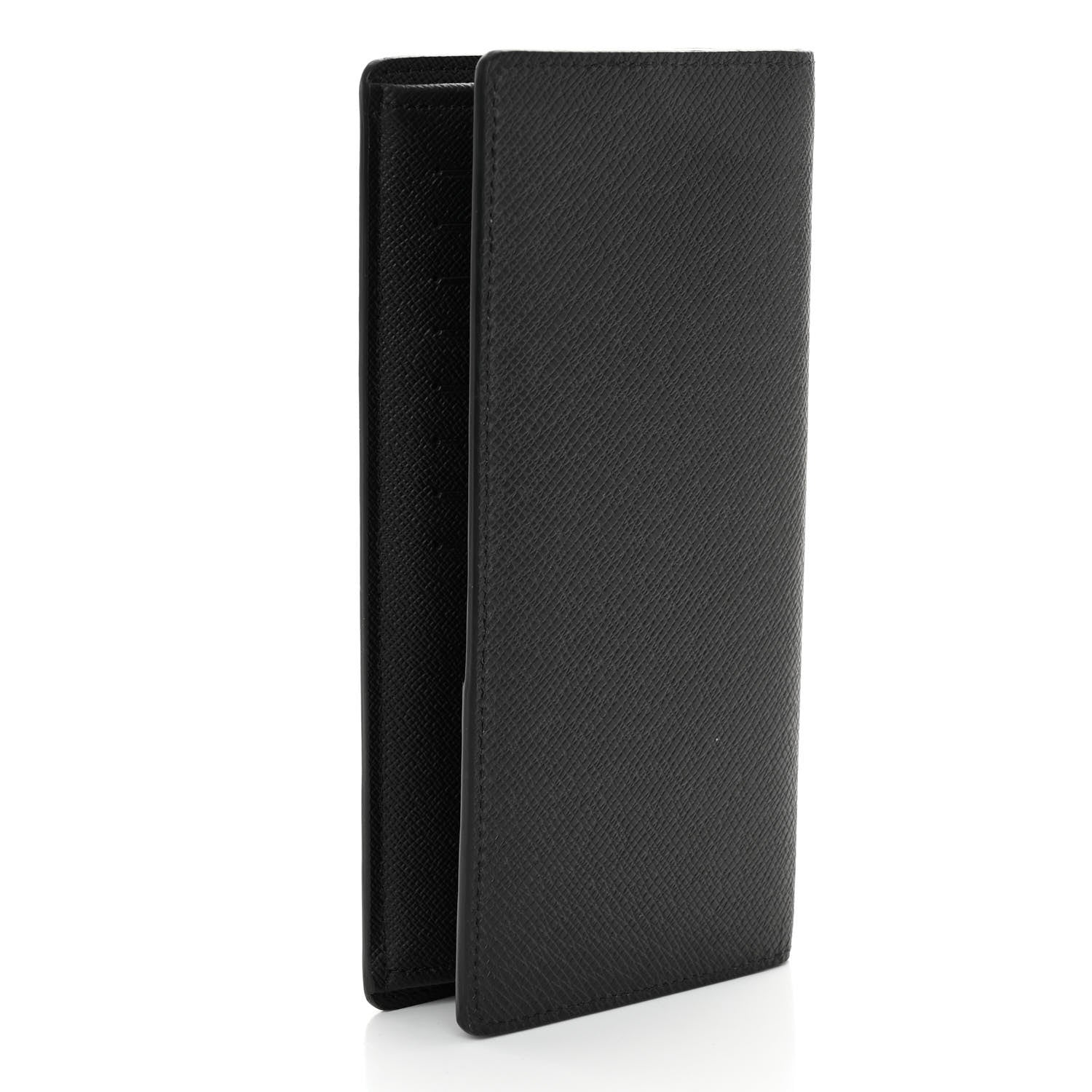Louis Vuitton LOUIS VUITTON Taiga Brazza Wallet Ardoise 3 of 7