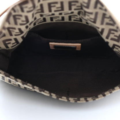 Fendi Zucchino Mini Baguette Beige 4 of 11