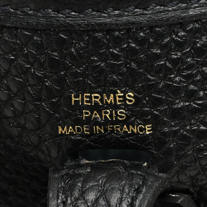 Hermes Taurillon Maurice Evelyne TPM Black 6 of 11