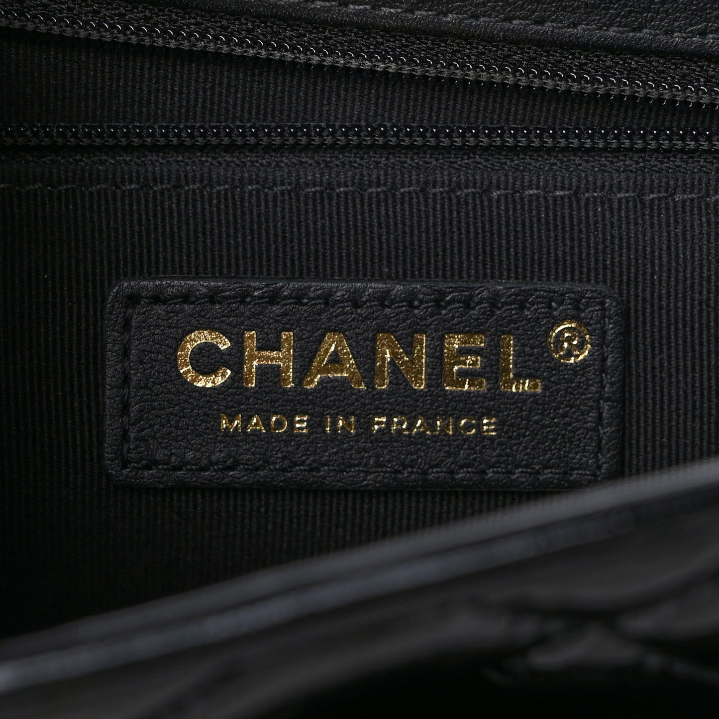 Patent Quilted Large School Memory Top Handle Flap Black