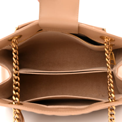 Louis Vuitton Calfskin New Wave Chain Tote Noisette 5 of 8