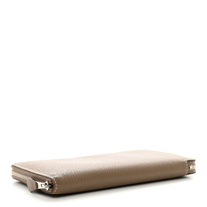Hermes Chèvre Mysore Azap Wallet Etoupe 4 of 8