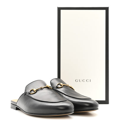 Gucci Calfskin Womens Princetown Slippers 40 Black 11 of 11