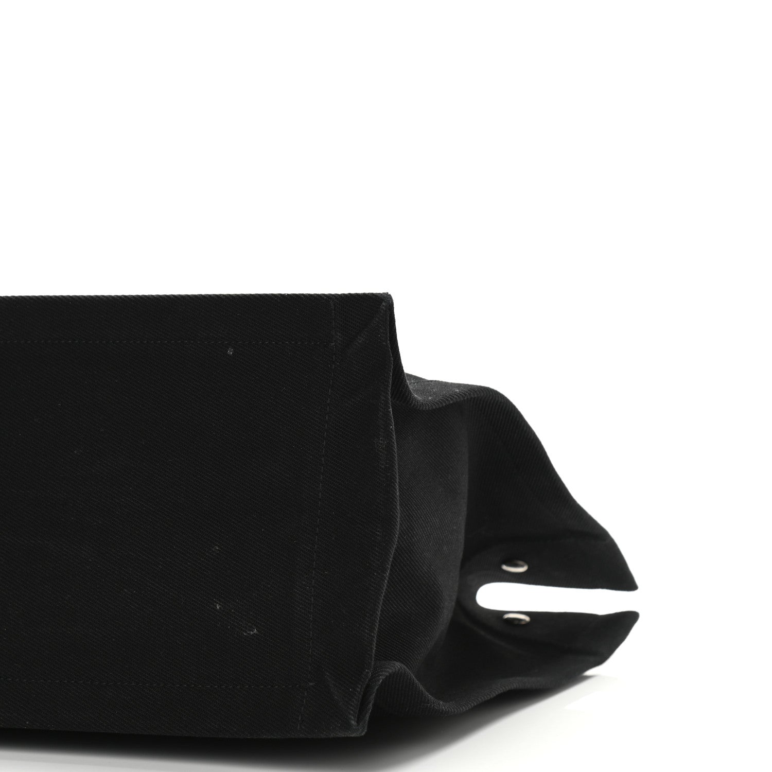 Saint Laurent Linen Calfskin Rive Gauche Tote Black 17 of 21