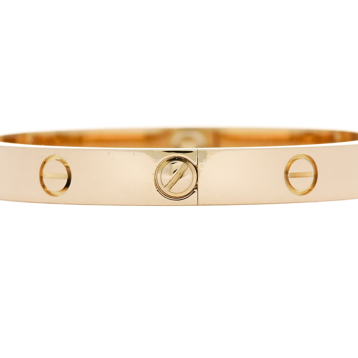 18K Yellow Gold LOVE Bracelet 16