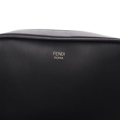 Fendi Vitello Century Bi-Color FF 1974 Embossed Mini Camera Case Maya Black 7 of 10