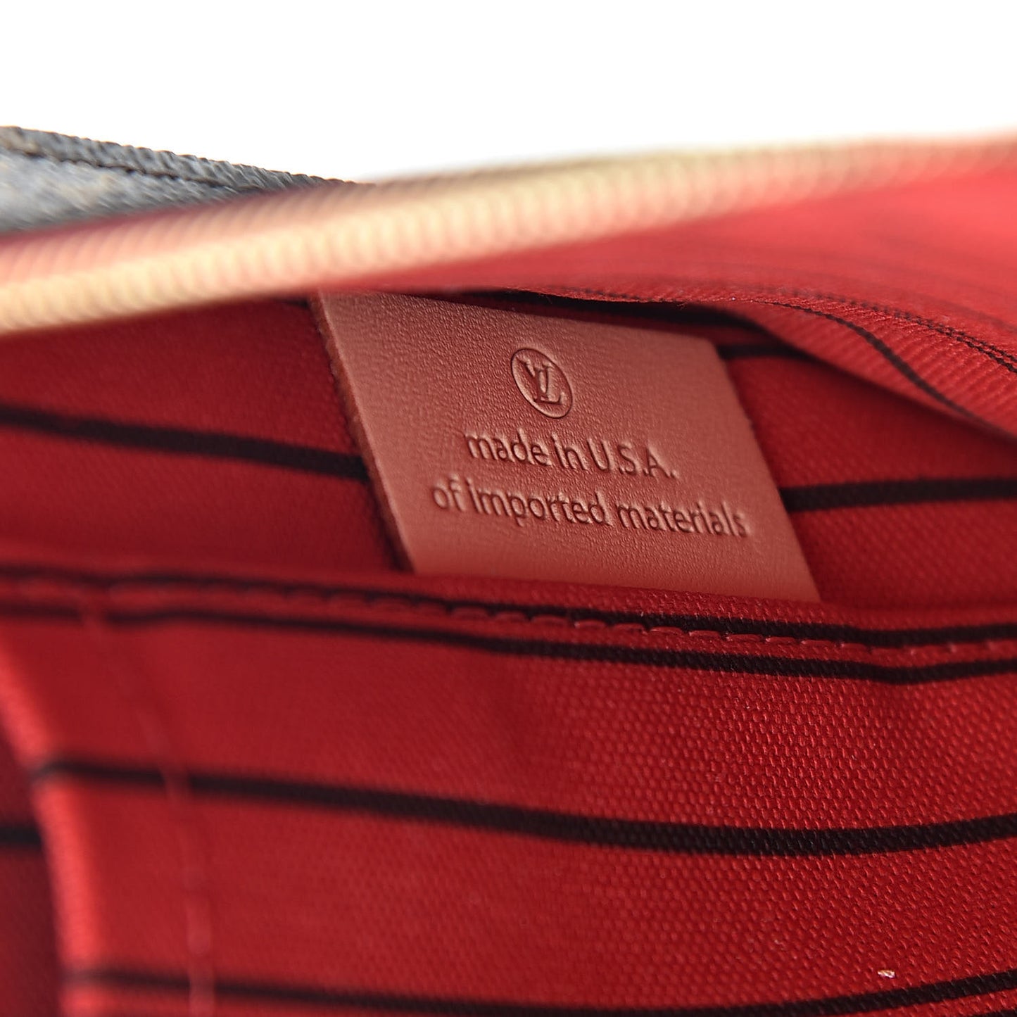 Monogram Neverfull MM GM Pochette Cherry