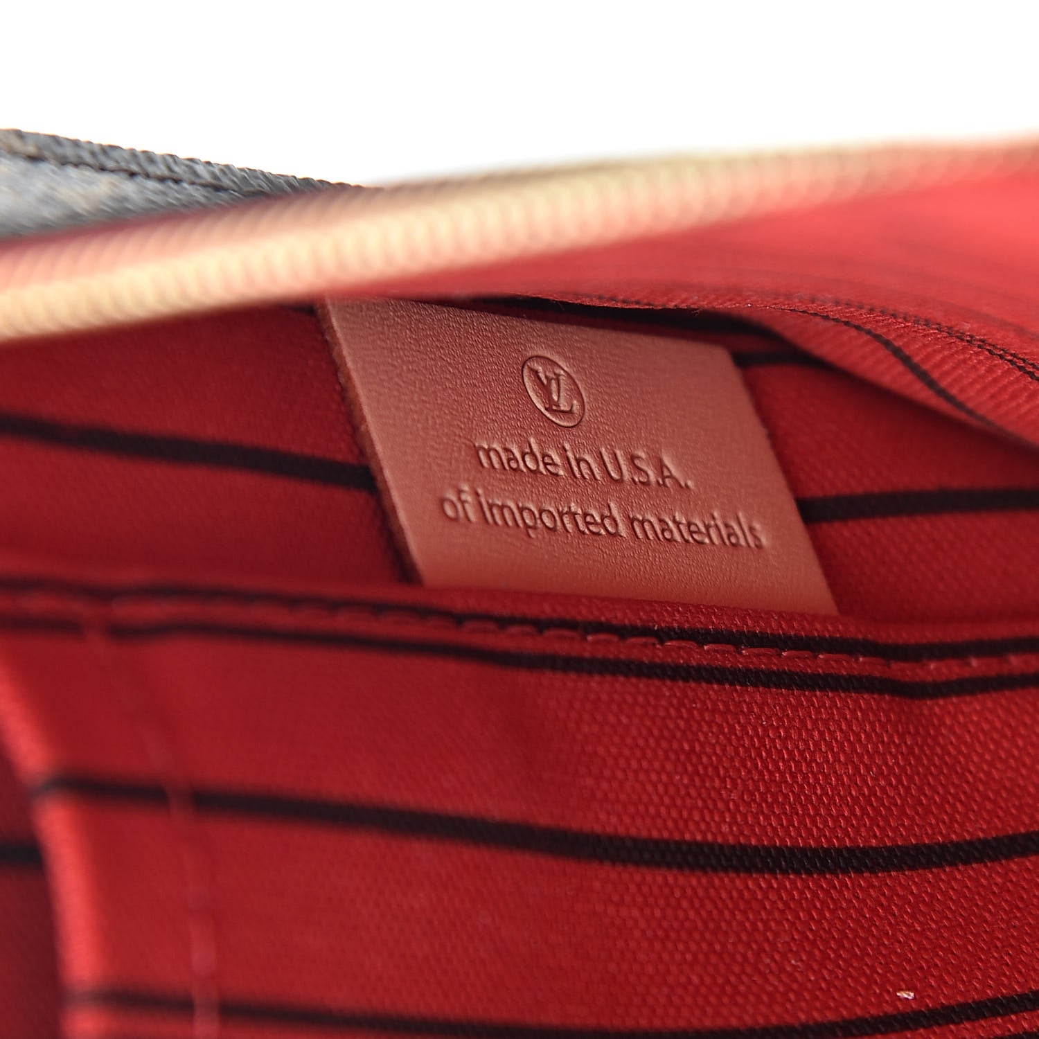 Louis Vuitton Monogram Neverfull MM GM Pochette Cherry 7 of 8