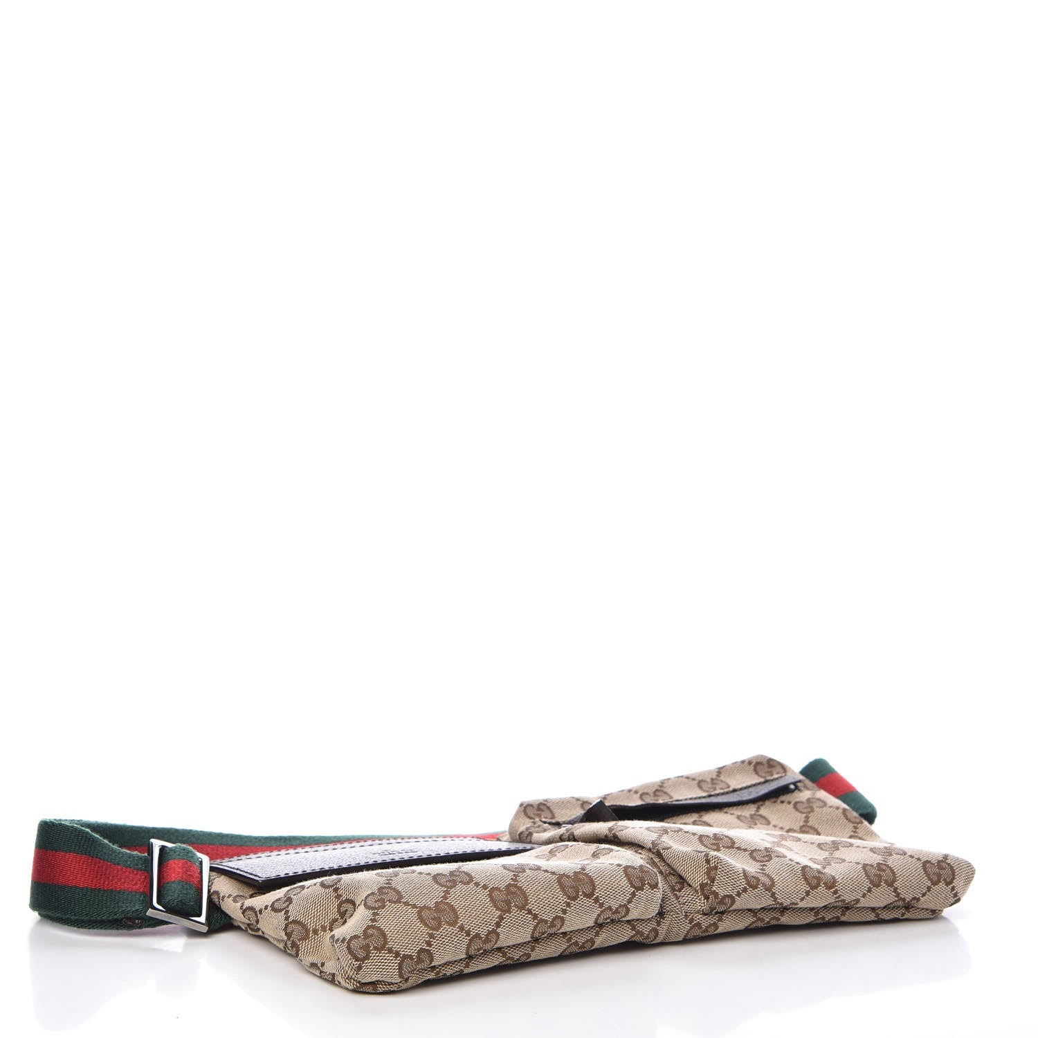 Gucci Monogram Web Belt Bag Dark Brown 4 of 7