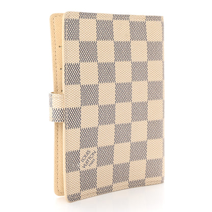 Louis Vuitton Damier Azur Small Ring Agenda Cover 3 of 12