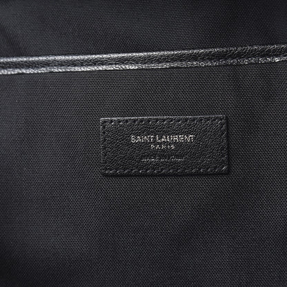 Saint Laurent Canvas City Studded Backpack Black 5 of 9