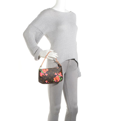 Louis Vuitton Monogram Roses Pochette Accessories 2 of 7