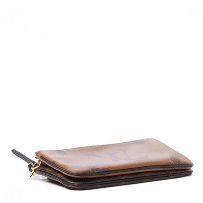 Louis Vuitton Reverse Monogram Giant Double Zip Pochette 4 of 8