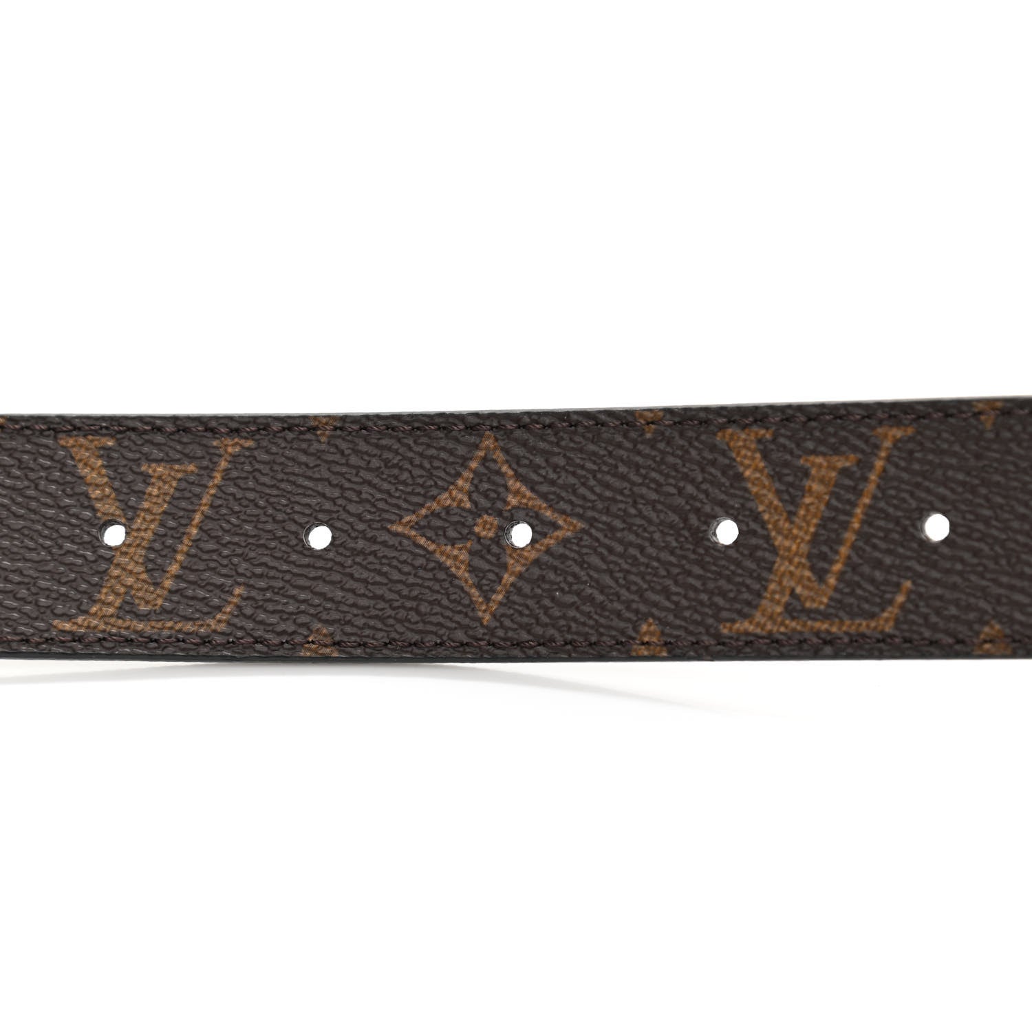 Louis Vuitton Calfskin Monogram 30mm LV Initiales Reversible Belt 85 34 Black 3 of 5