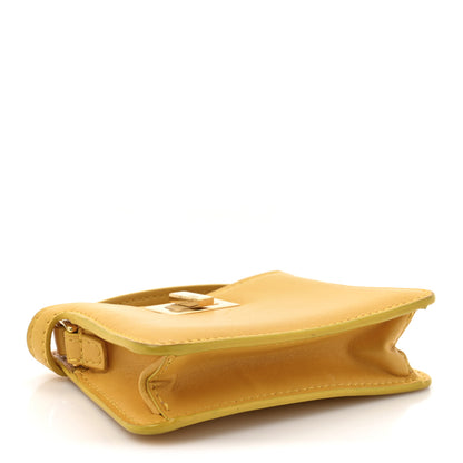 Fendi Nappa Sigma Pico Peekaboo Charm Mismosa 8 of 24