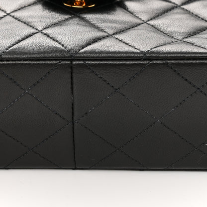 Chanel Lambskin Quilted Mini Square Flap Bag Black 13 of 13