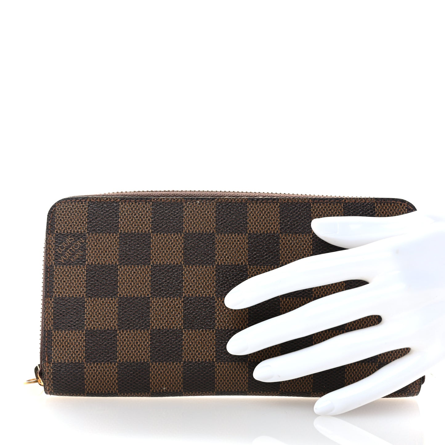 Damier Ebene Zippy Wallet