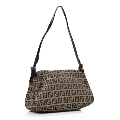 Fendi Zucchino Mini Mama Baguette Tobacco 2 of 18