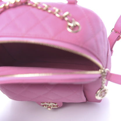 Chanel Caviar Quilted Small CC Day Backpack Pink 4 of 10