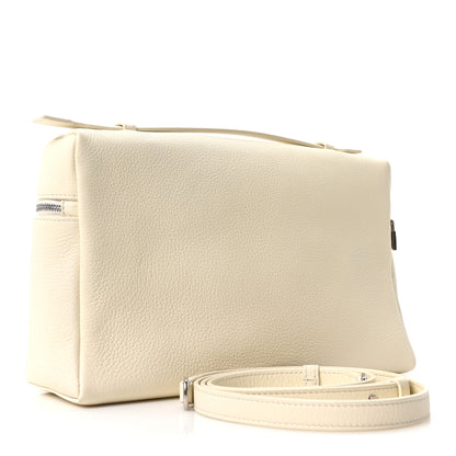 Loro Piana Grained Calfskin Extra Pocket L27 Whisper White 3 of 9