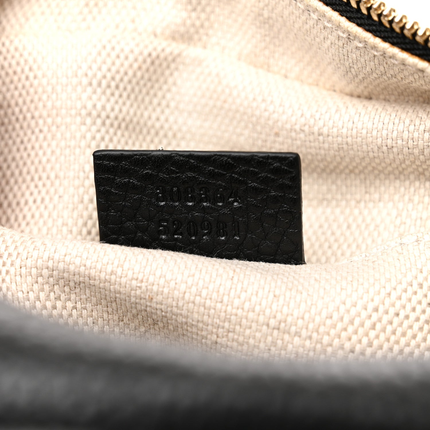 Gucci Pebbled Calfskin Small Soho Disco Bag Black 7 of 10