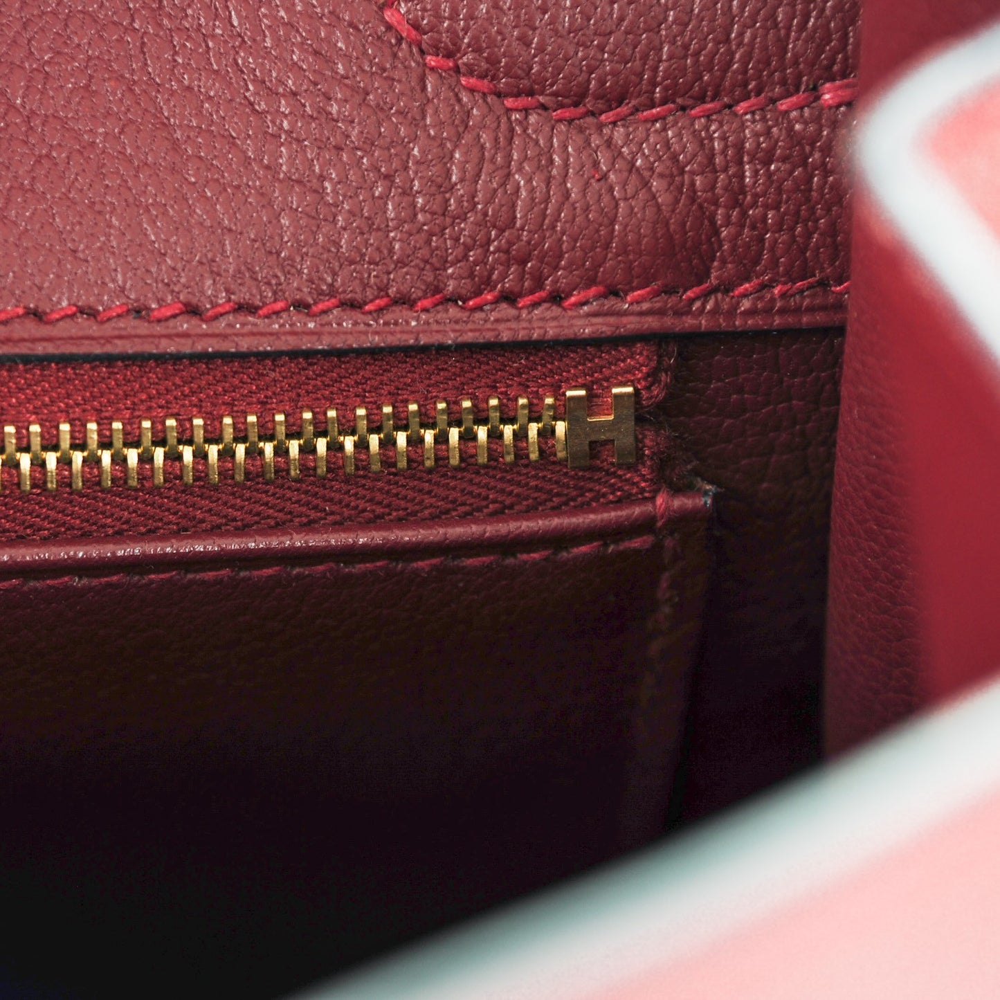 Epsom Birkin 30 Rouge H