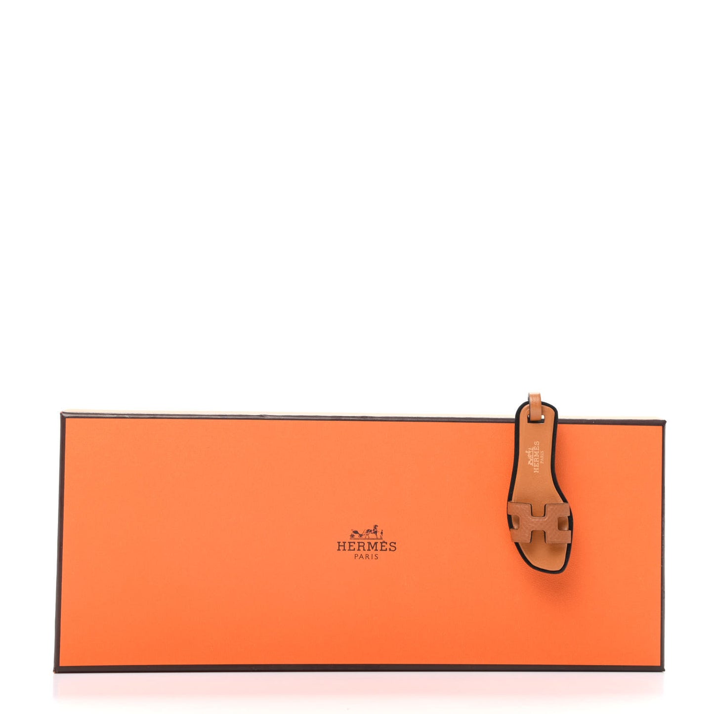 Epsom Butler Calfskin Hunter Oran Nano Bag Charm Gold