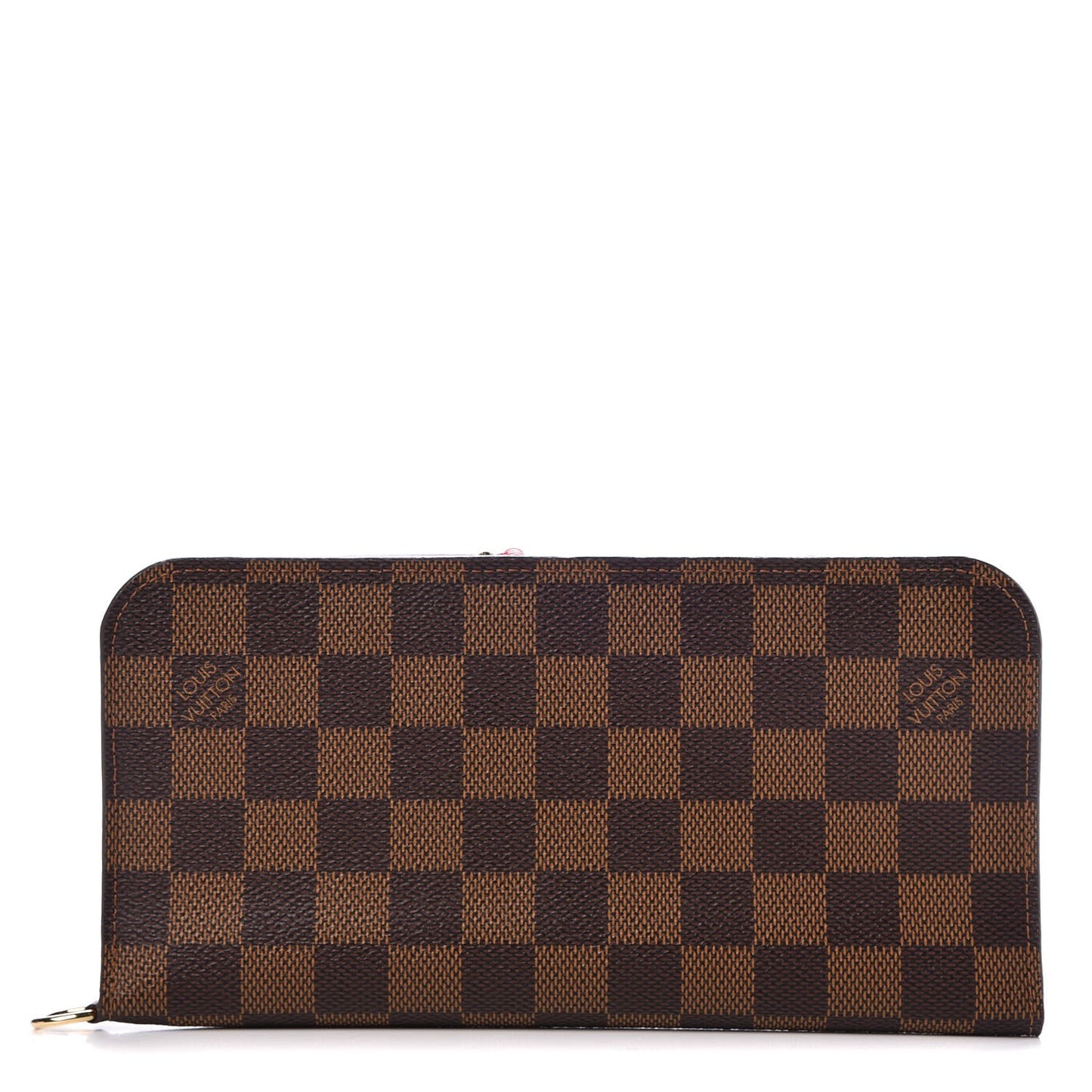 Damier Ebene Insolite Wallet Red
