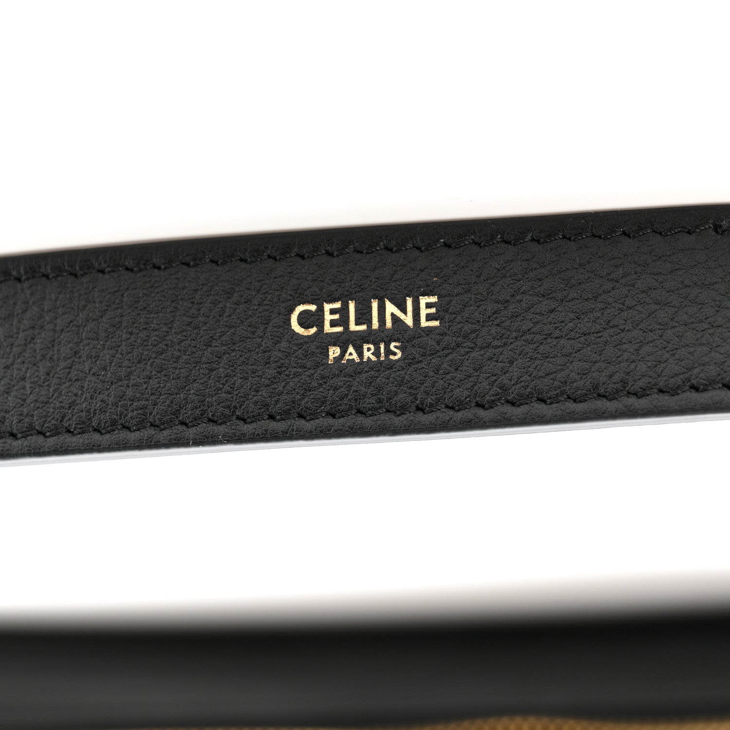 Celine Supple Calfskin Medium Triomphe Heloise Shoulder Bag Black 6 of 11