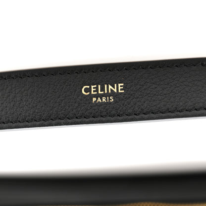Celine Supple Calfskin Medium Triomphe Heloise Shoulder Bag Black 6 of 11
