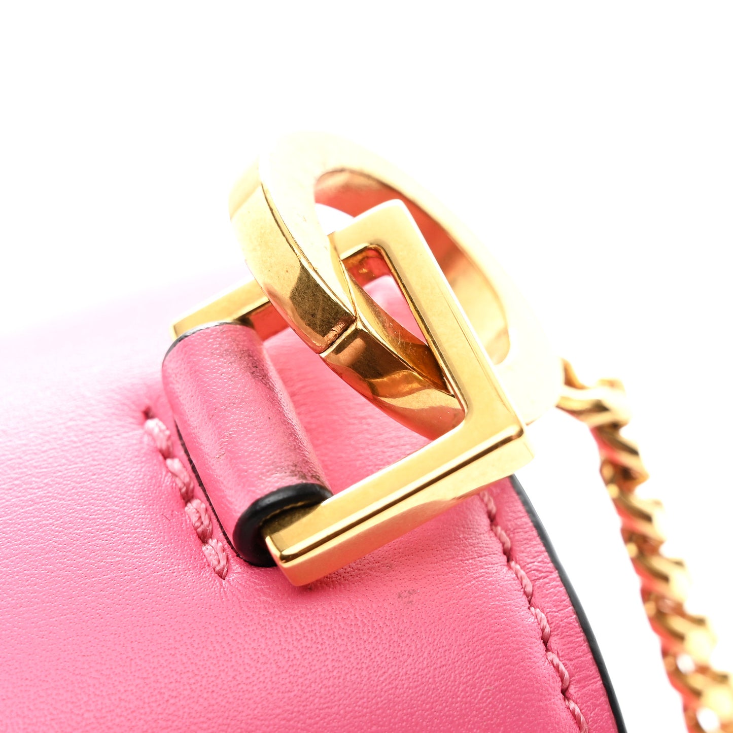 Smooth Calfskin Small VSling Shoulder Bag Pink
