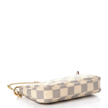 Louis Vuitton Damier Azur Mini Pochette Accessories 4 of 10