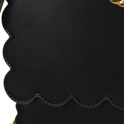 Fendi Vitello Liberty Scalloped Studded Kan I Shoulder Bag Black 16 of 20