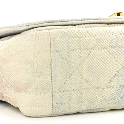 Christian Dior Denim Tie Dye Cannage Small Caro Bag Multicolor 9 of 14