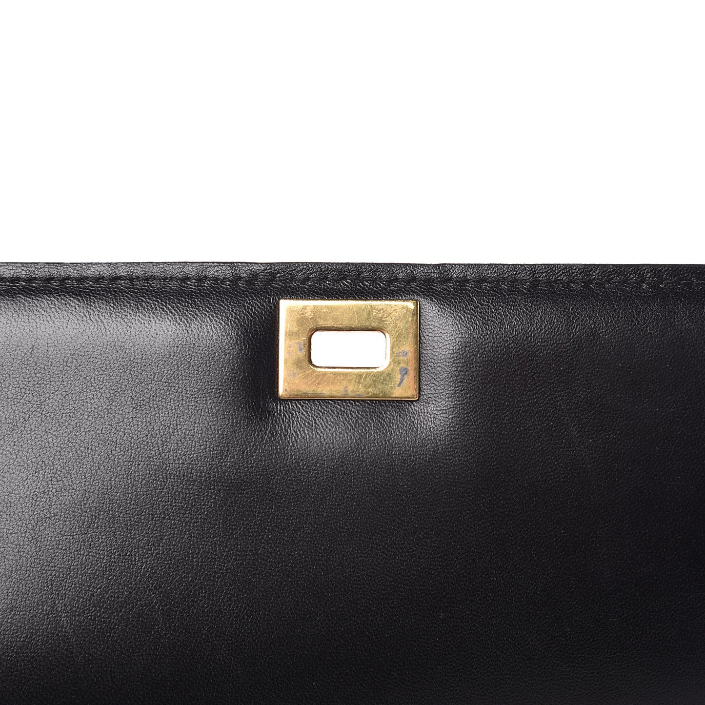 Calfskin Medium Bi-Color Case Flap Camel