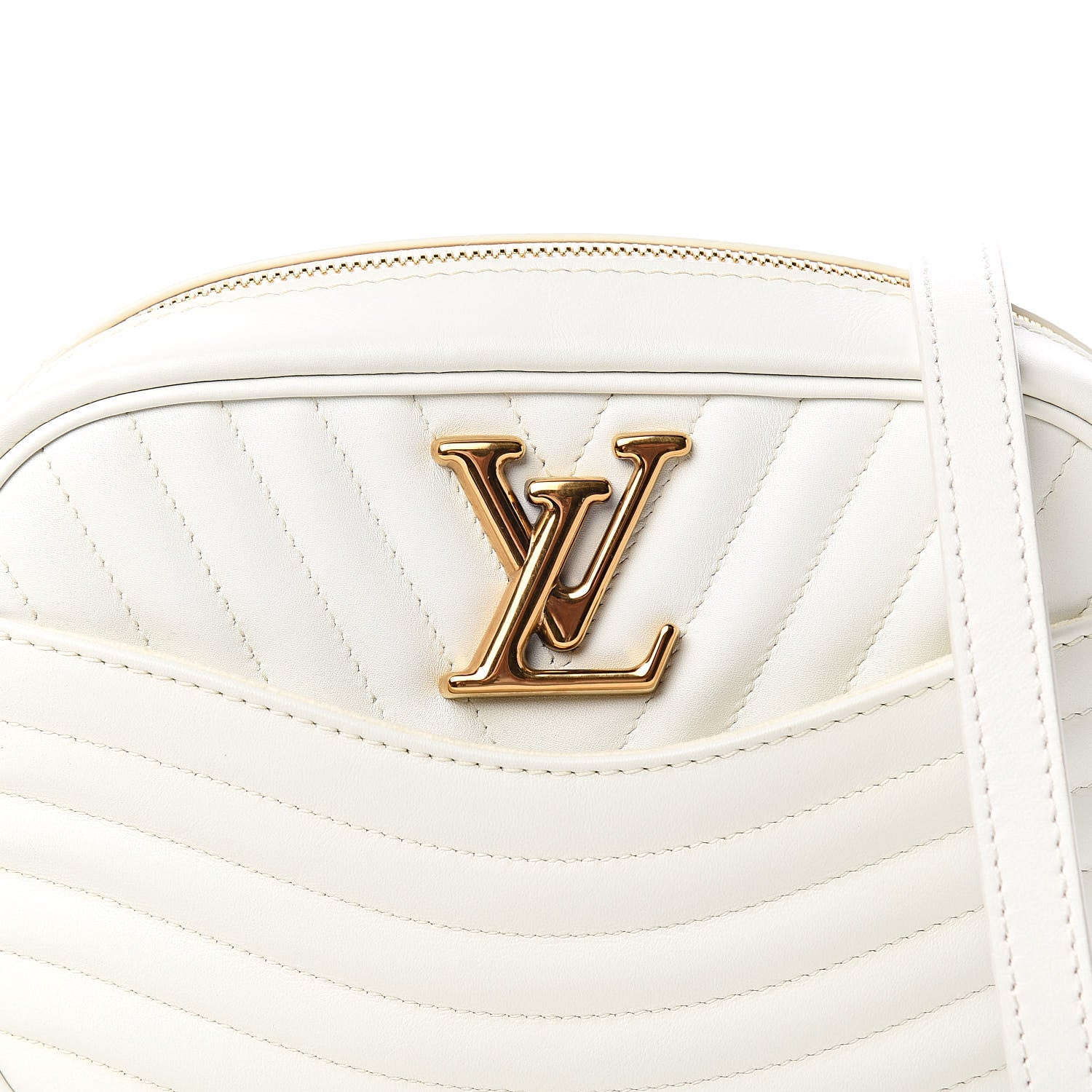 Louis Vuitton Calfskin New Wave Camera Bag White 10 of 11