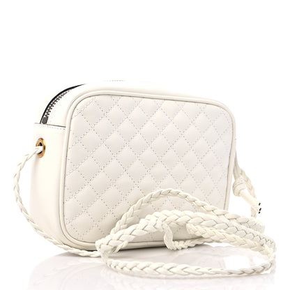 Gucci Calfskin Web Trapuntata Mini Shoulder Bag Off White 3 of 10