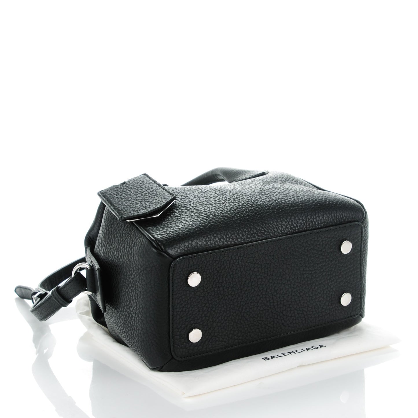 Veau Gros Grain Mini Infanta Boston Black